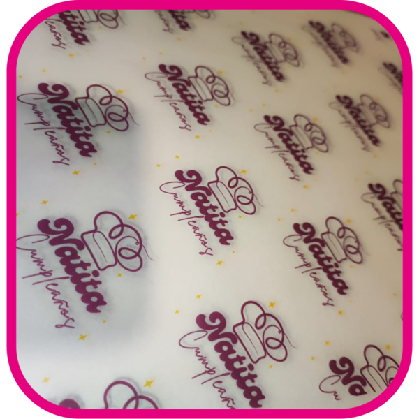 Papel envolvente personalizado 30cmx30cm