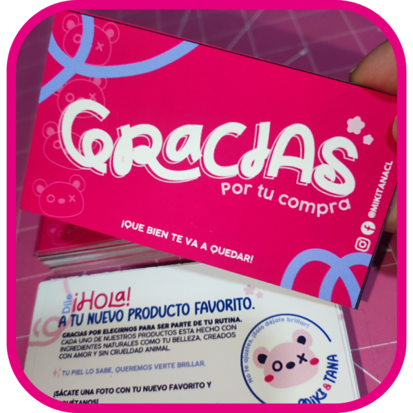 Tarjetas de agradecimiento - Imagen 4