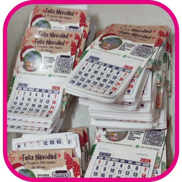Calendarios Mini 7cmx12 - Imagen 7