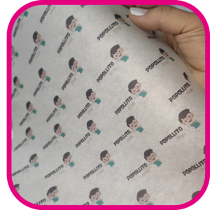 Papel envolvente personalizado medida (44x30 cm)