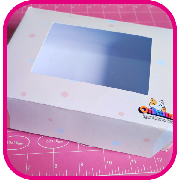 Caja con visor  medida 15x10x5cm - Imagen 2