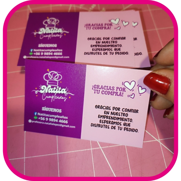 Tarjetas de agradecimiento - Imagen 8