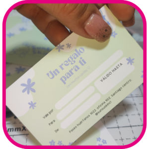 Giftcards (SIN SOBRE)