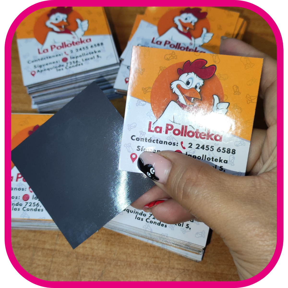 Imanes corporativos 6cm - Imagen 2