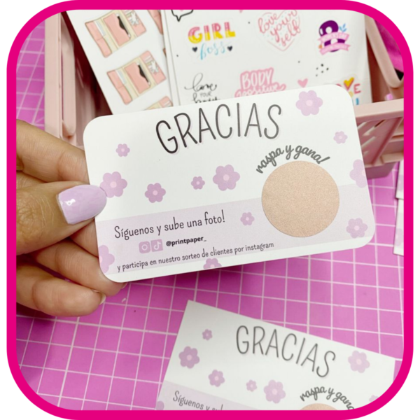Tarjetas de premiacion (Raspa y Gana) - Imagen 4