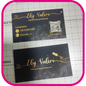 Tarjetas de presentación