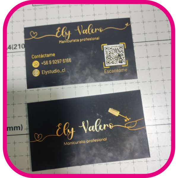 Tarjetas de presentación