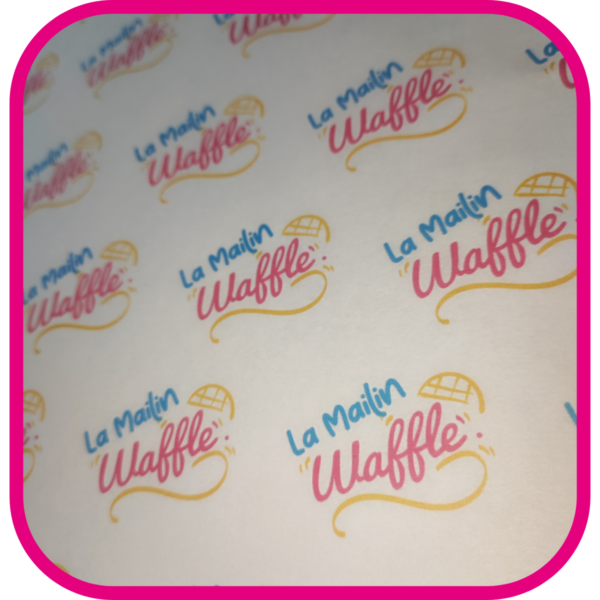 Papel envolvente personalizado medida (30x60cm)