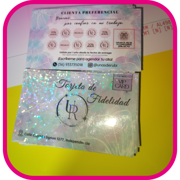 Tarjetas con laminado en frio - Imagen 3