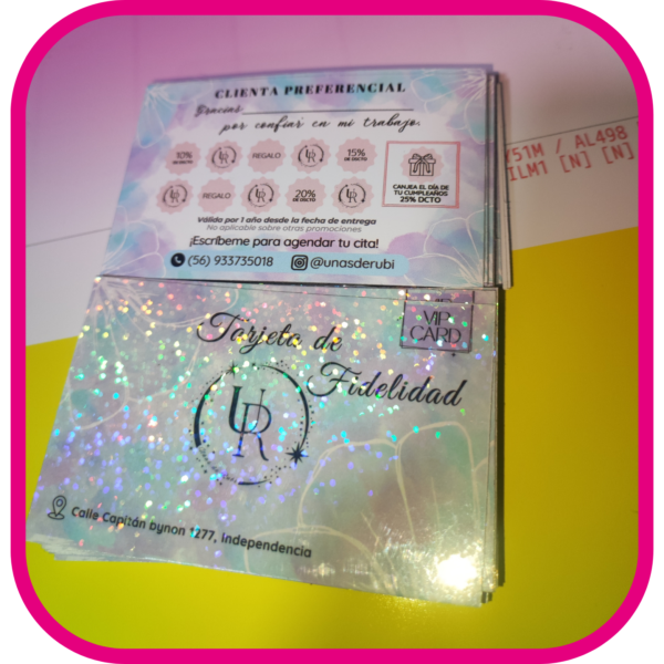 Tarjetas con laminado en frio - Imagen 6
