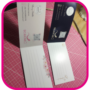 Tarjetas plegables
