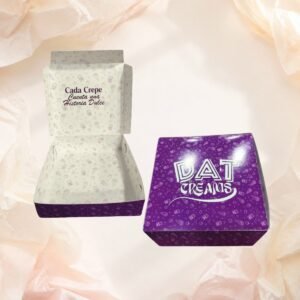Caja porta waffles personalizado - packaging Maneki Chile - imagen 1