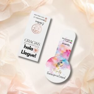 Cierres adhesivos para bolsas o cajas personalizado - packaging Maneki Chile - imagen 1