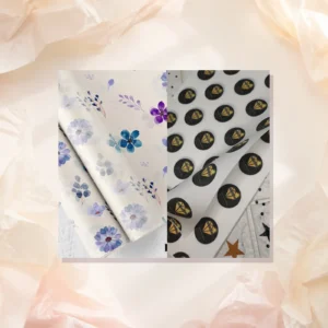 Papel antigrasa personalizado - packaging Maneki Chile - imagen 1