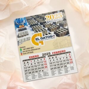 Calendario de pared personalizado - packaging Maneki Chile - imagen 1
