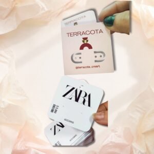 Tags para aros personalizado - packaging Maneki Chile - imagen 1